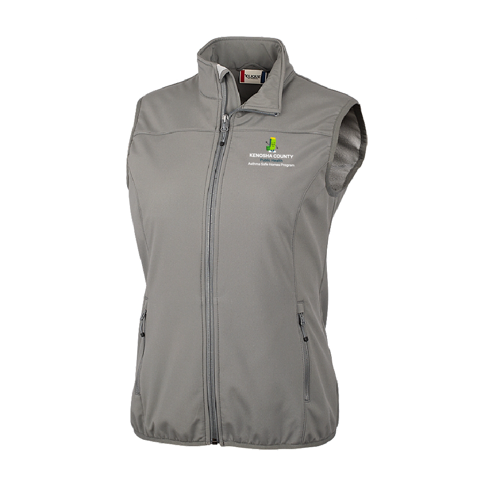 Asthma Ladies Trail Soft Shell Vest (3 colors)