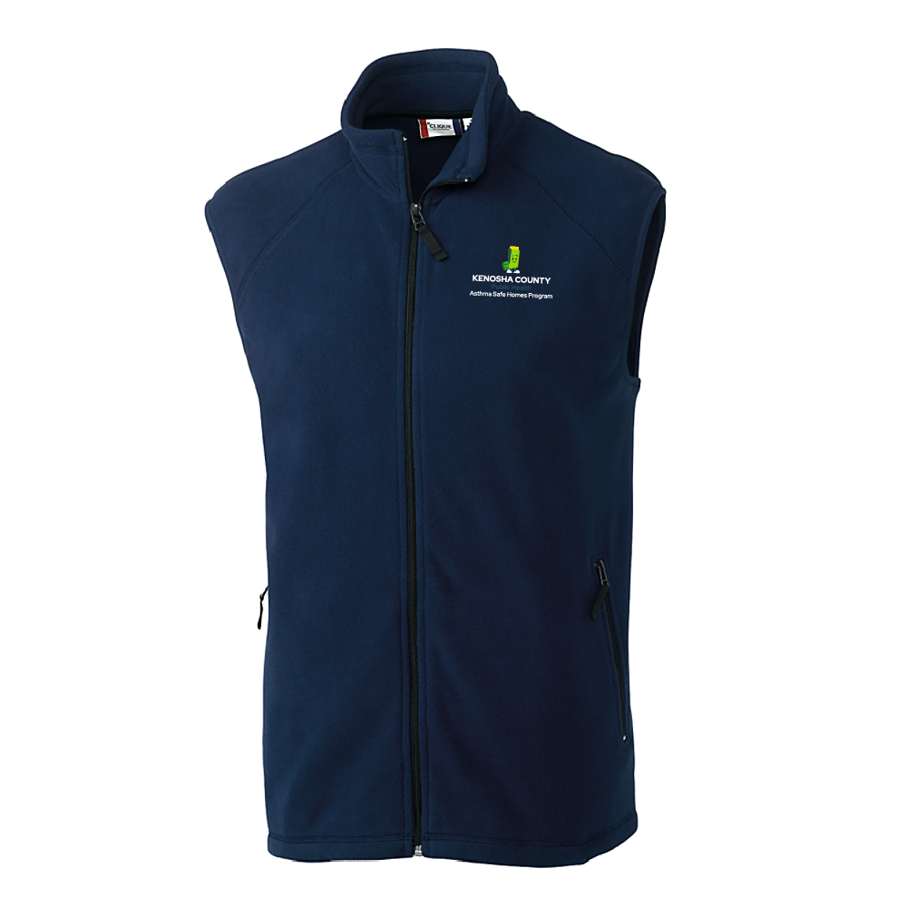 Asthma Adult Summit Full Zip Microfleece Vest (2 colors)