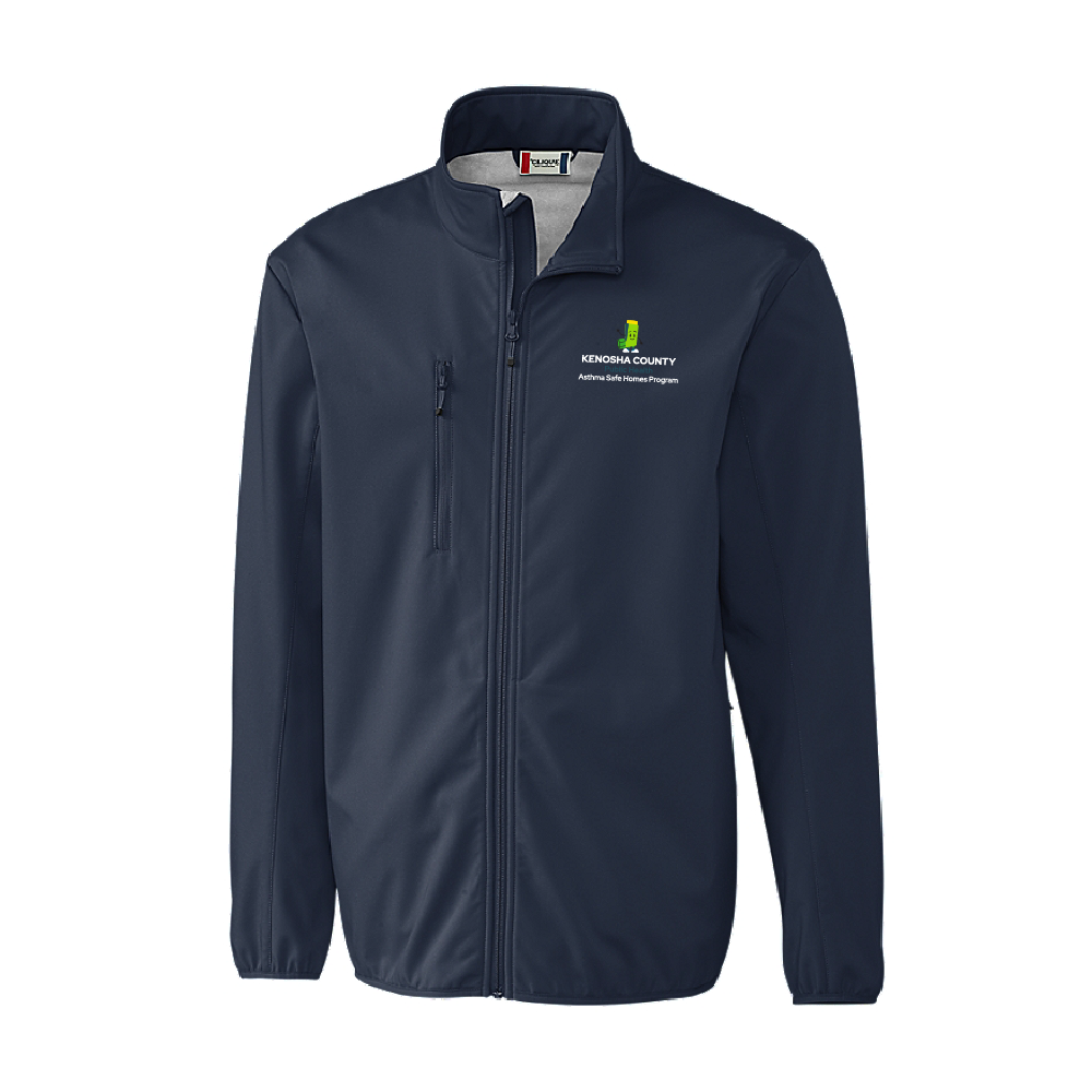 Asthma Adult Trail Stretch Softshell Full Zip Jacket (2 colors)