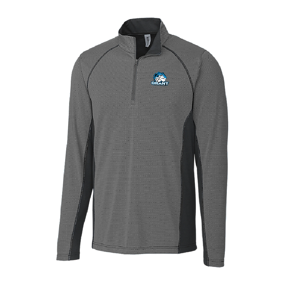 Grant Adult Half Zip Colorblock Tech Pullover