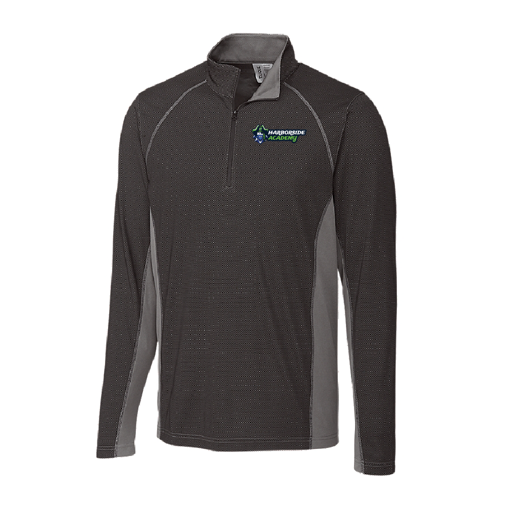 Harborside Adult Half Zip Colorblock Tech Pullover (3 colors)