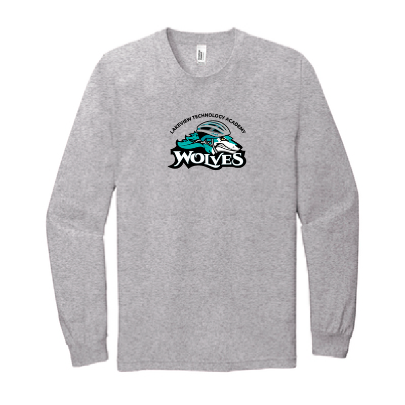 Lakeview Wolves MTB Adult Fine Jersey Long Sleeve T-Shirt