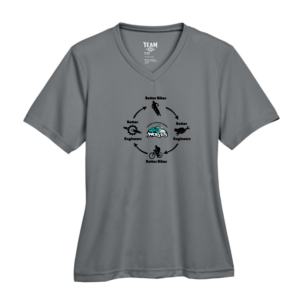 Lakeview Better Bikes Ladies' Zone Performance T-Shirt