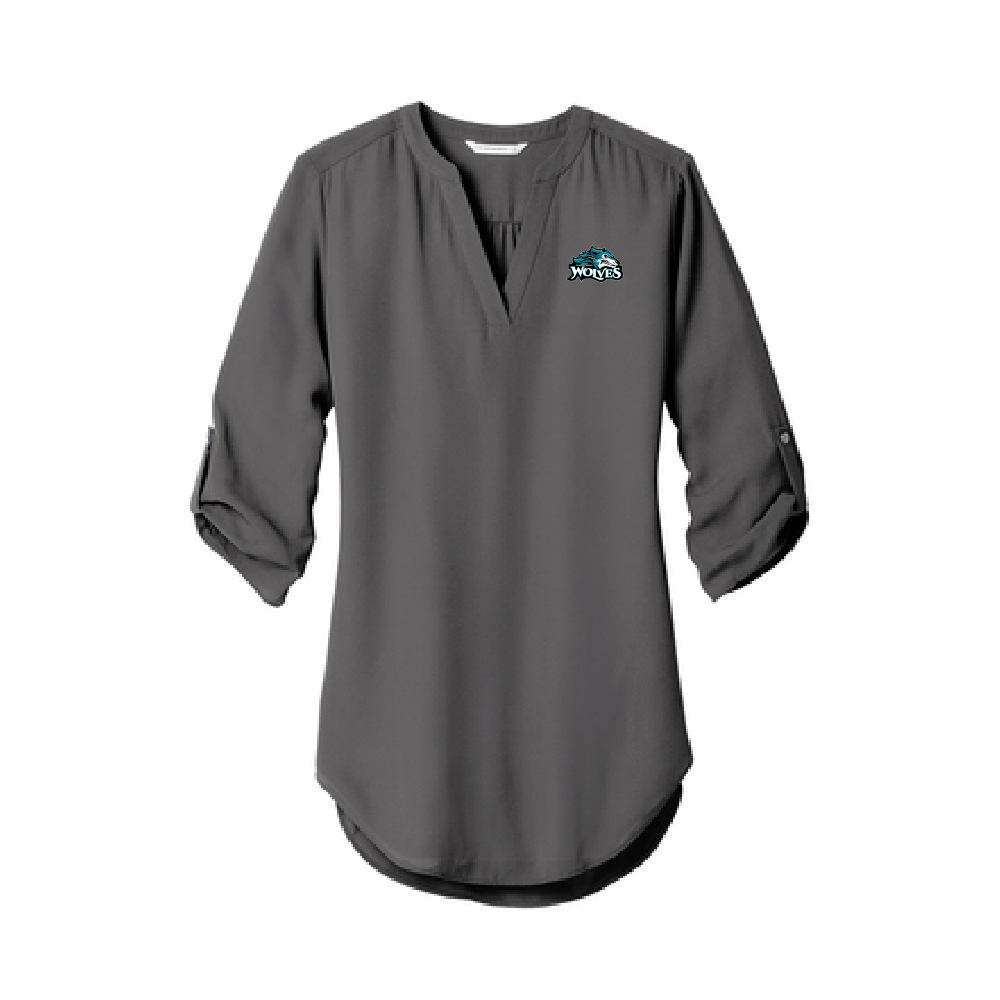 Lakeview Ladies 3/4 Sleeve Tunic Blouse