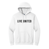 UWKC Adult Live United Essential Hooded Sweatshirt (4 colors)