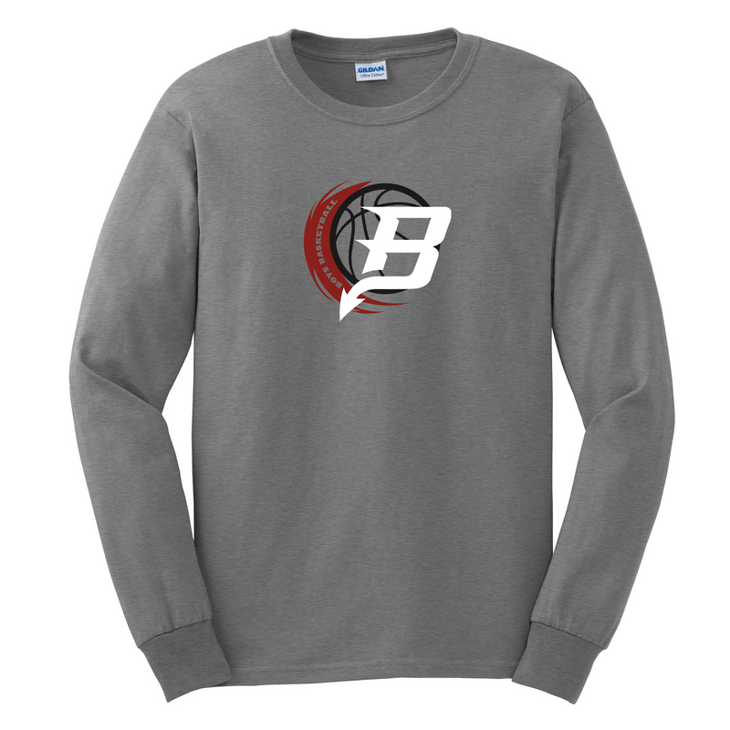 Bradford Basketball B Adult Essential Long Sleeve T-Shirt