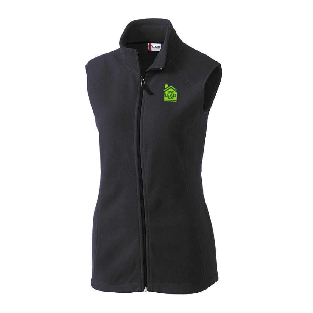 LEAD Ladies Summit Full Zip Microfleece Vest (2 colors)