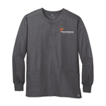 Staff Order - Bright Family Beginnings Adult Snap-Front Scrub Jacket (3 colors)