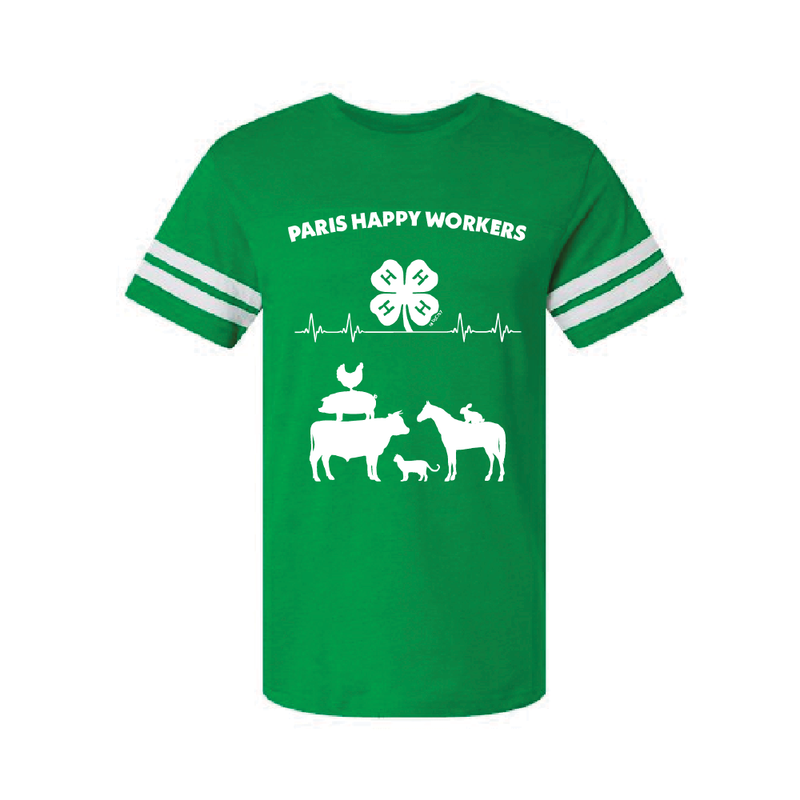 Paris Happy Workers 4-H YOUTH T-Shirt