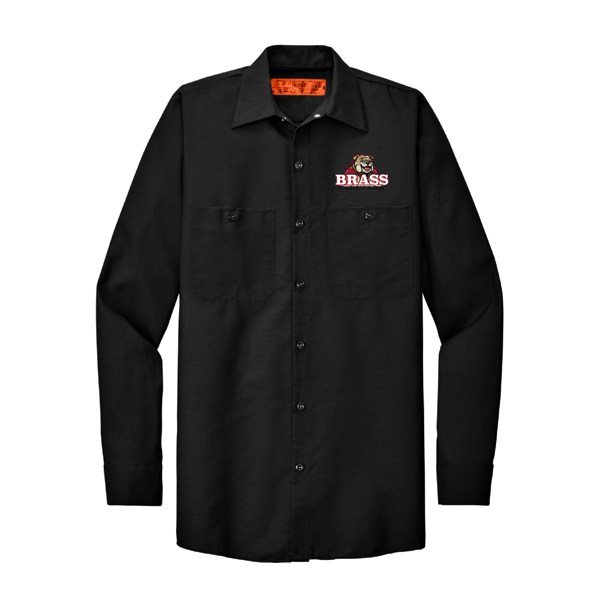 Brass Long Sleeve Shop Shirt (2 colors)