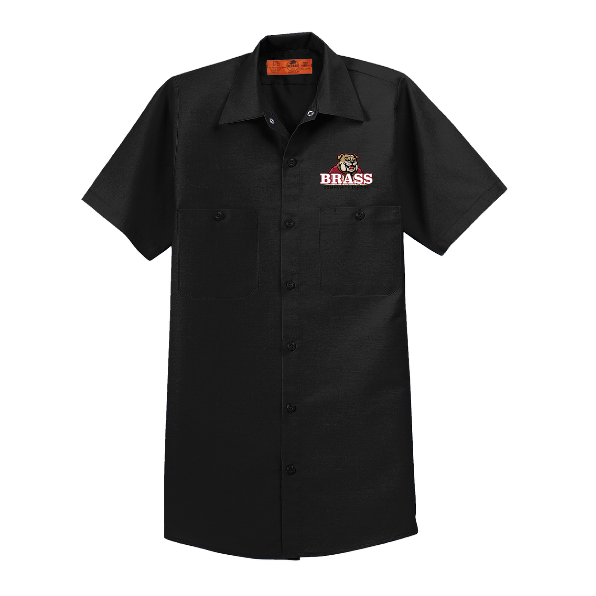 Brass Short Sleeve Shop Shirt (2 Colors)