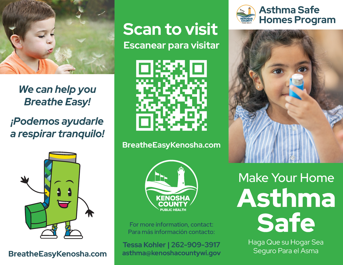 KCPH Asthma Trifolds - QTY 750