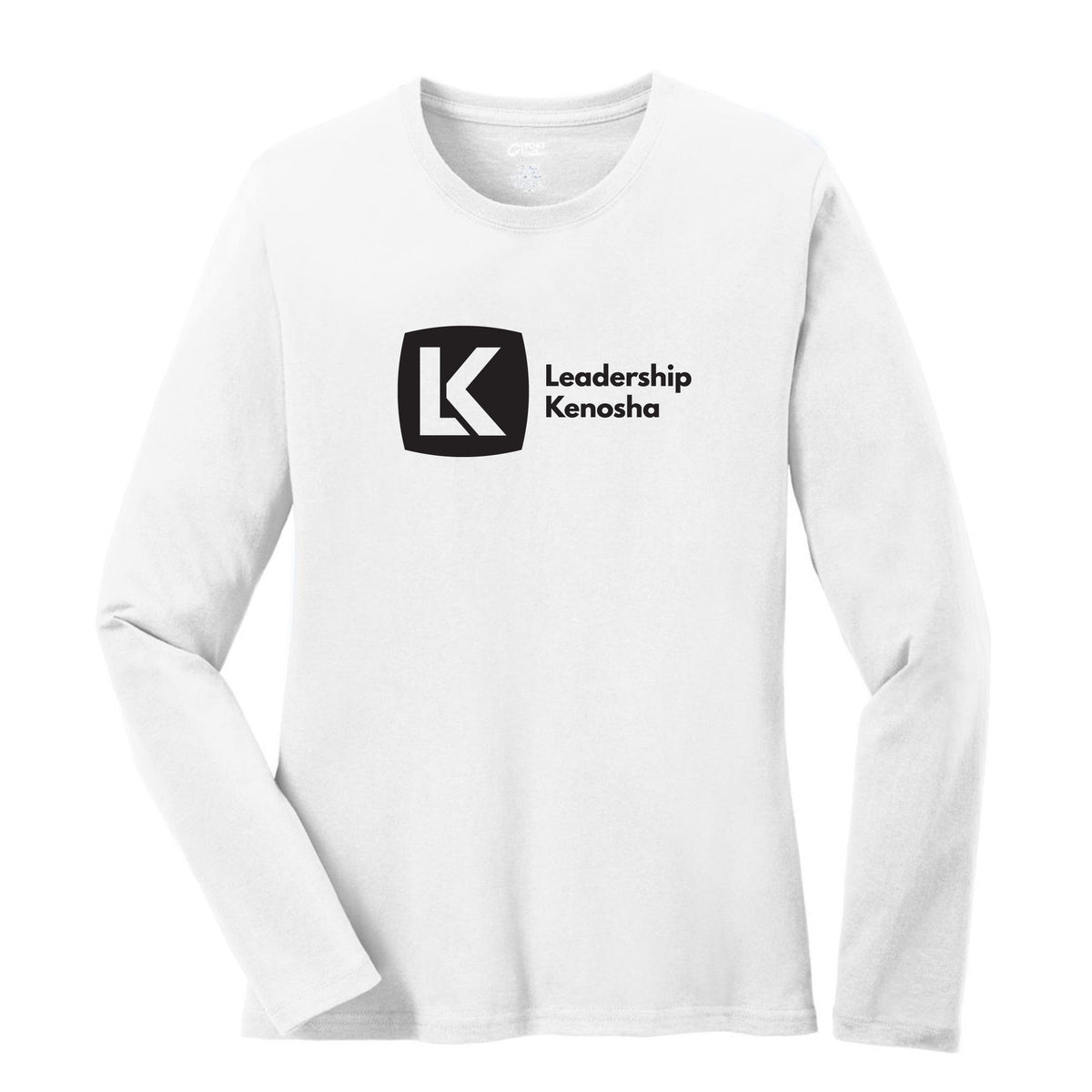LK Ladies Long Sleeve Core Cotton Tee (2 colors)