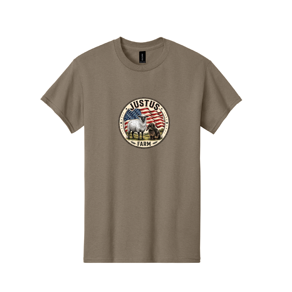Justus Farm Adult Essential T-Shirt (6 Colors)