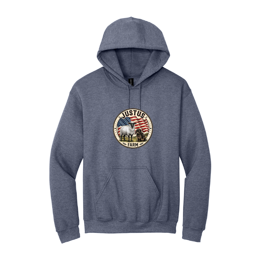 Justus Farm Adult Essential Hoodie (6 Colors)