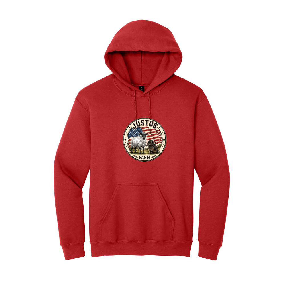 Justus Farm Adult Essential Hoodie (6 Colors)