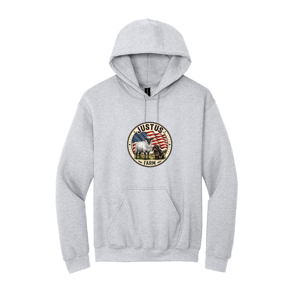 Justus Farm Adult Essential Hoodie (6 Colors)