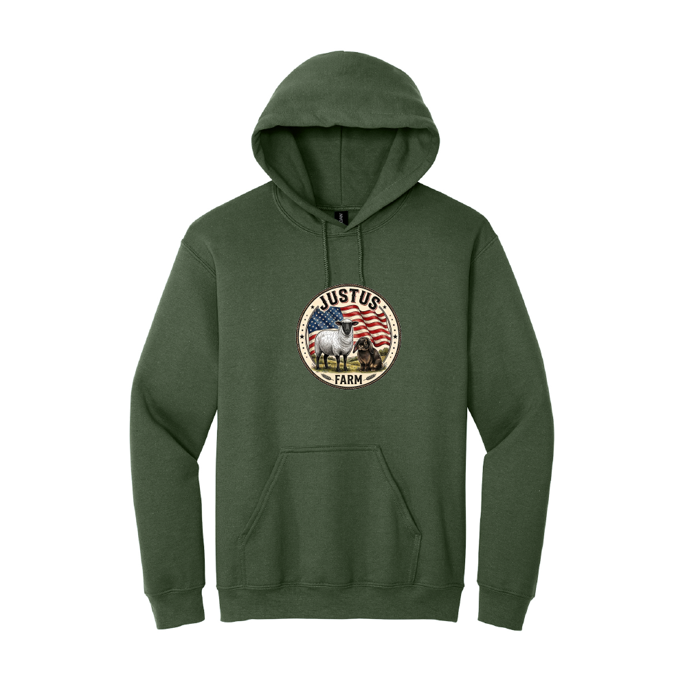 Justus Farm Adult Essential Hoodie (6 Colors)