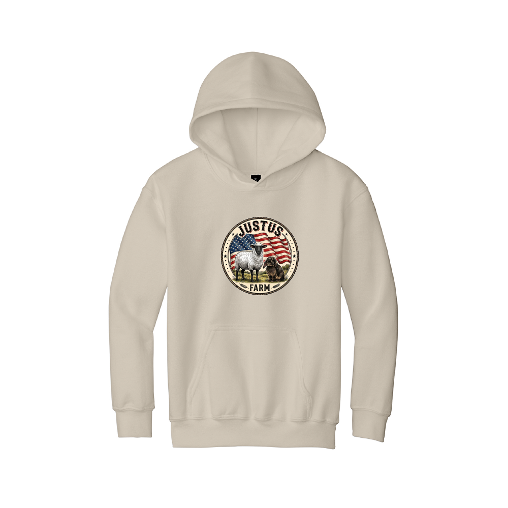 Justus Farm YOUTH Essential Hoodie (3 colors)