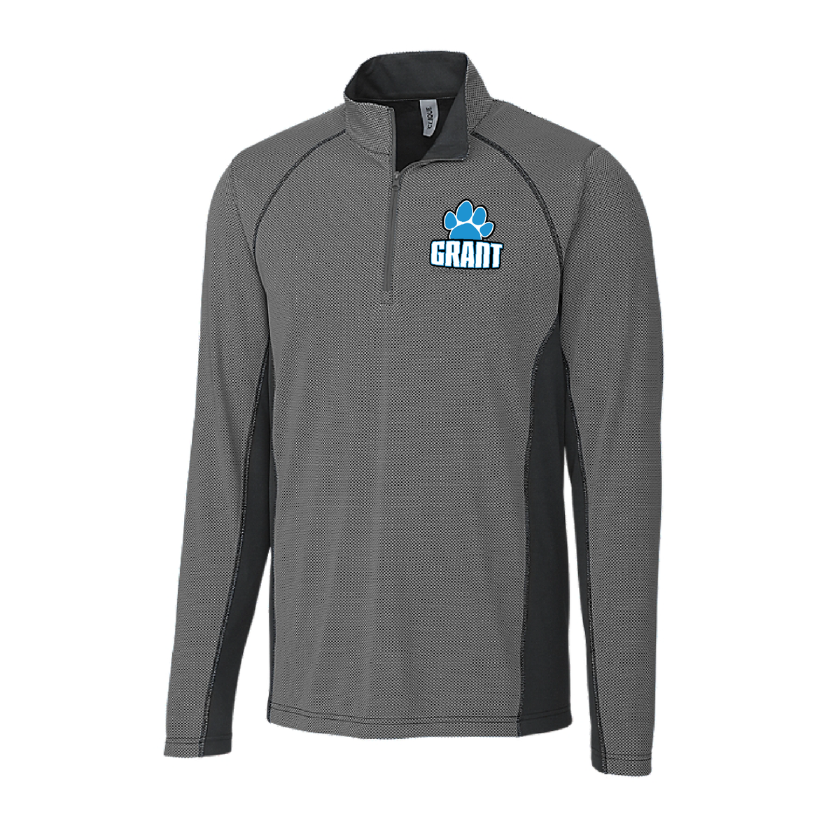 Grant Adult Half Zip Colorblock Tech Pullover