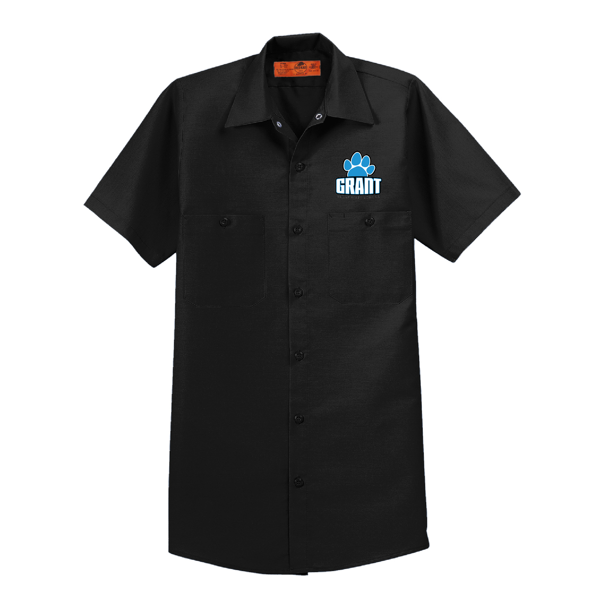 Grant Short Sleeve Shop Shirt (2 Colors)