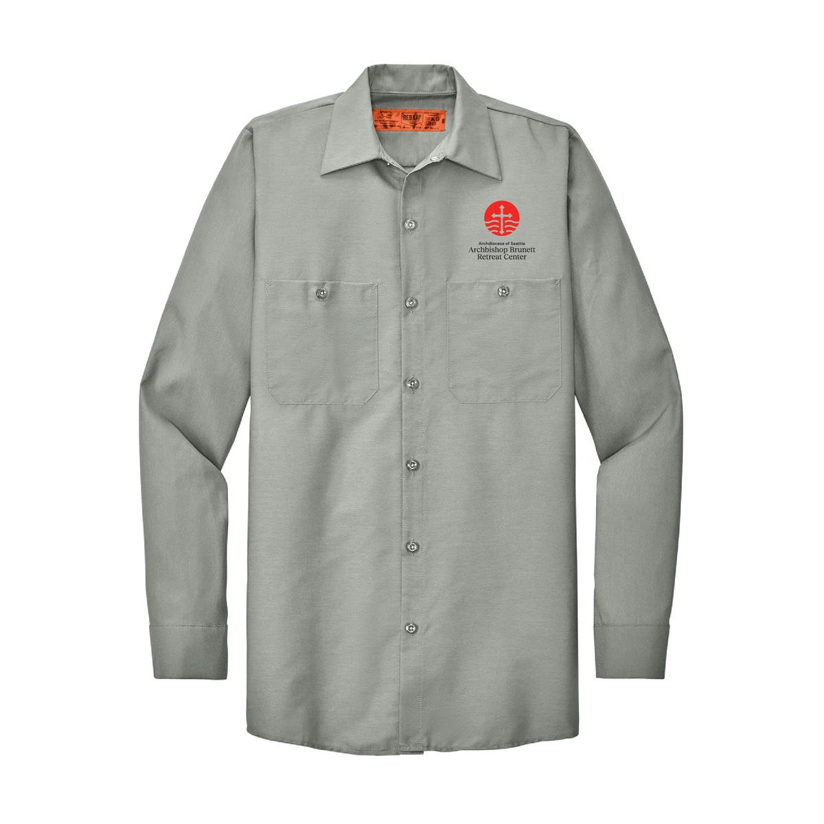 ABRC Adult long sleeve work shirt - Regular and Tall Sizes (4 colors)