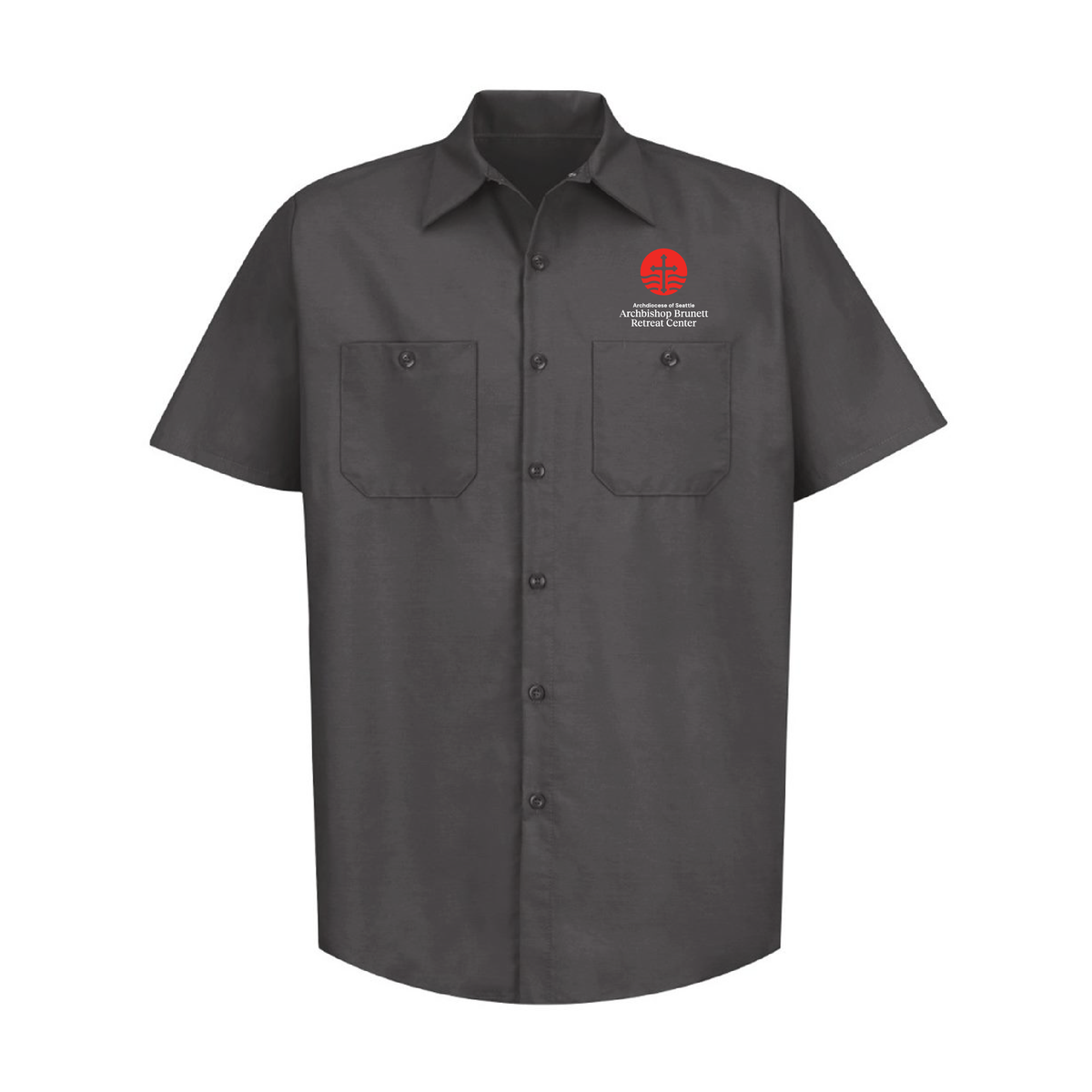 ABRC Adult short sleeve work shirt - Regular and Tall Sizes (2 colors)