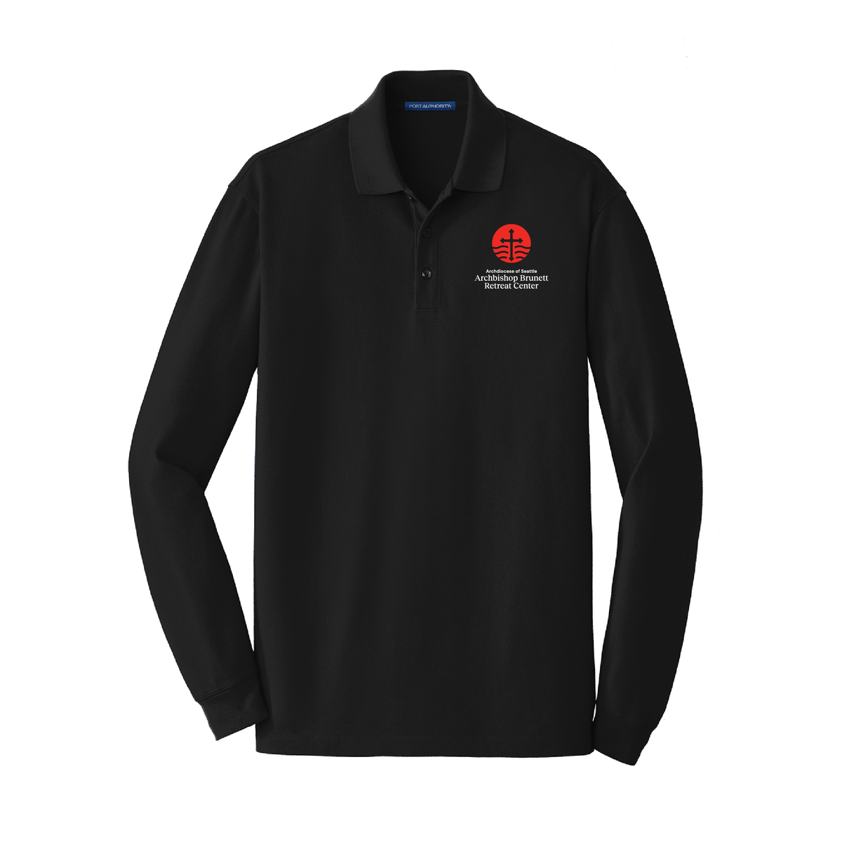 ABRC Adult EZCotton Long Sleeve Polo (2 colors)