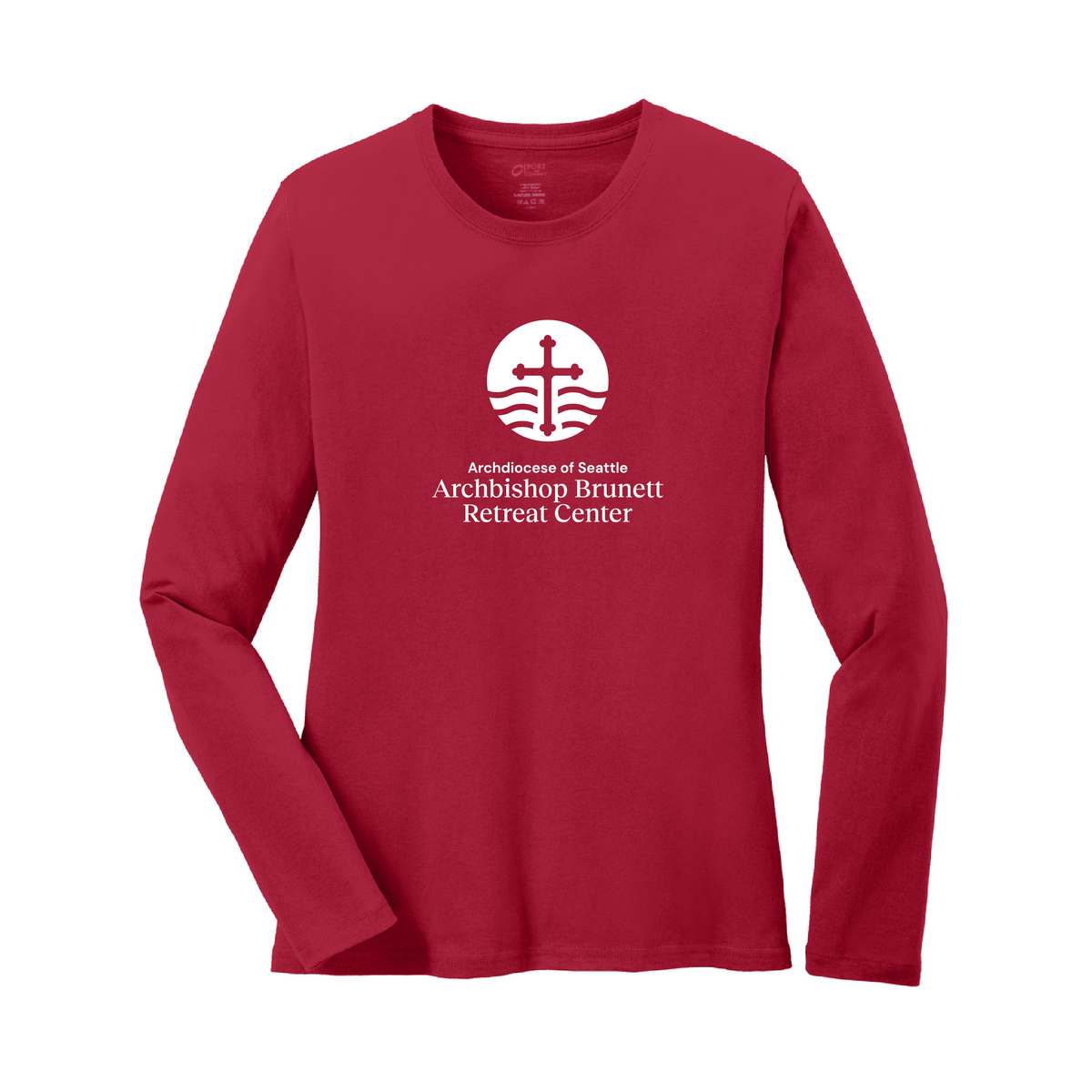 ABRC Ladies Long Sleeve Core Cotton Tee (3 colors)