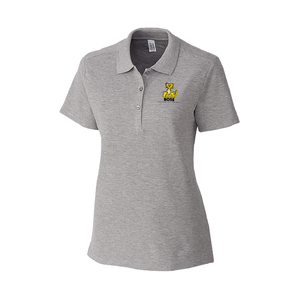 Bose Ladies All Cotton Pique Short Sleeve Polo