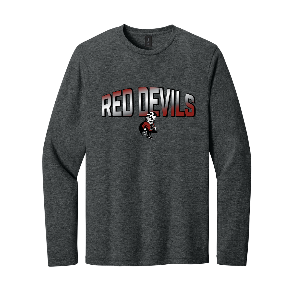 Bradford Red Devils Adult Softstyle Long Sleeve Tee