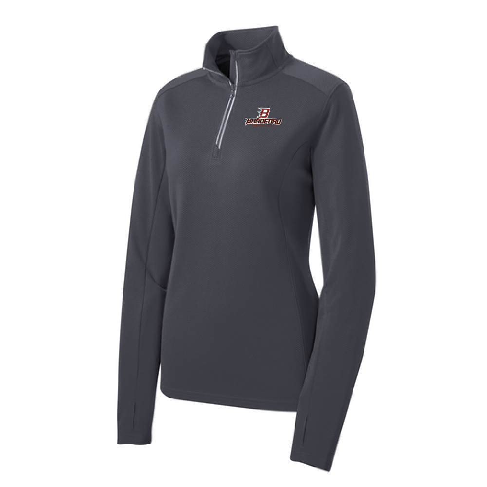 Bradford Ladies Textured ¼ Zip