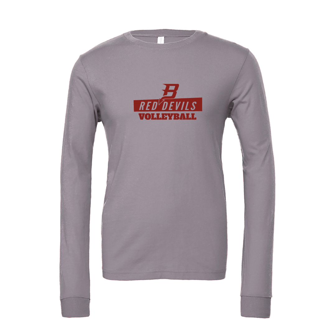 Bradford Volleyball Adult Long Sleeve Jersey T-shirt