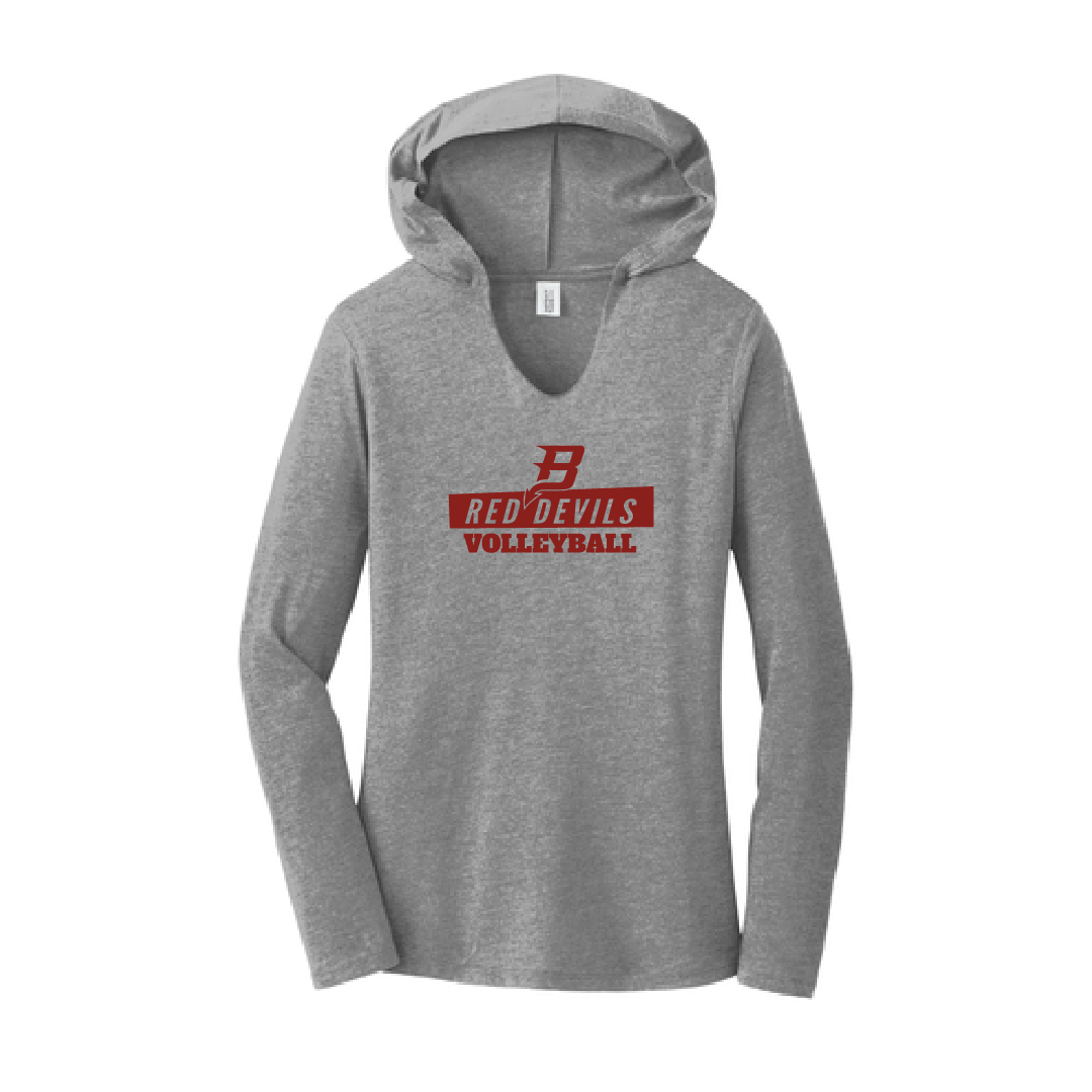 Bradford Volleyball Ladies Perfect Tri Long Sleeve Hoodie