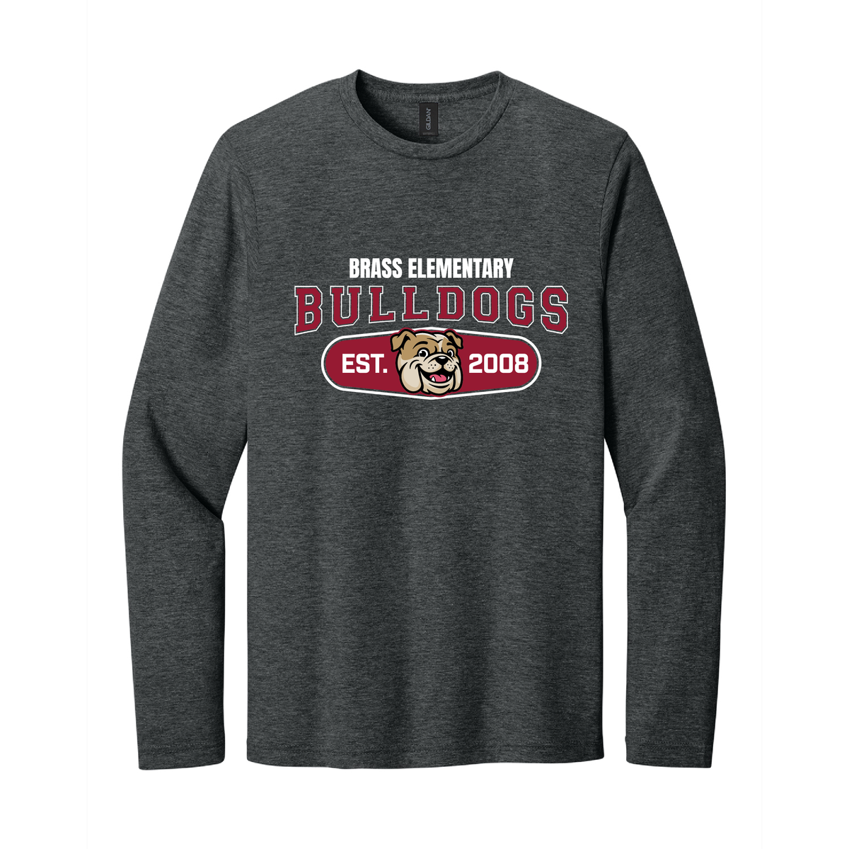 Brass Bulldogs Original Adult Softstyle Long Sleeve Tee
