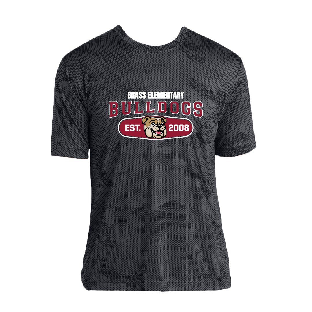 Brass Bulldogs Original Adult CamoHex Tee