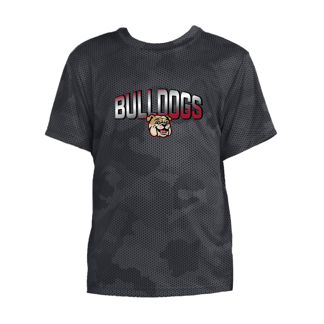Brass Bulldogs YOUTH CamoHex Tee