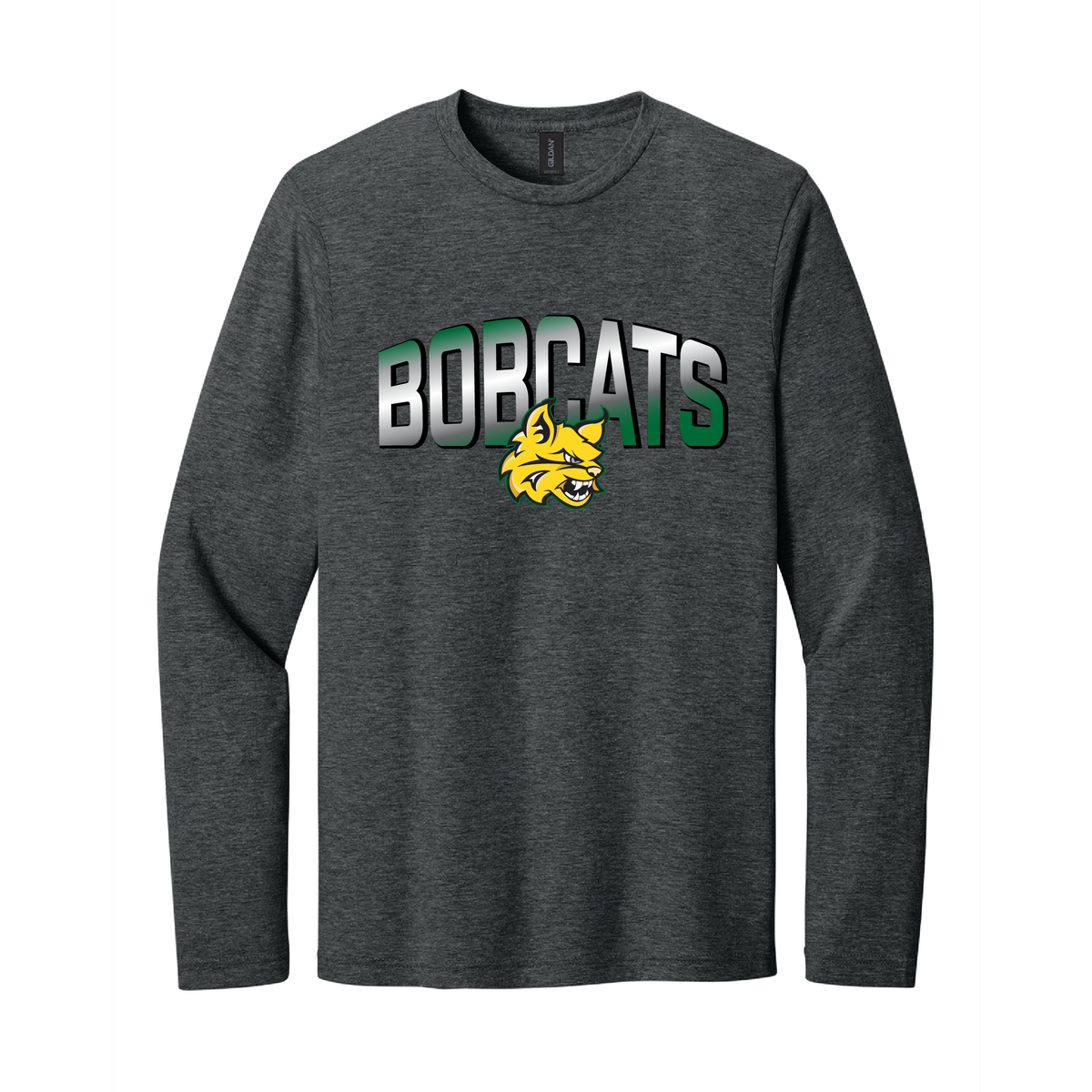 Bullen Bobcats Adult Softstyle Long Sleeve Tee