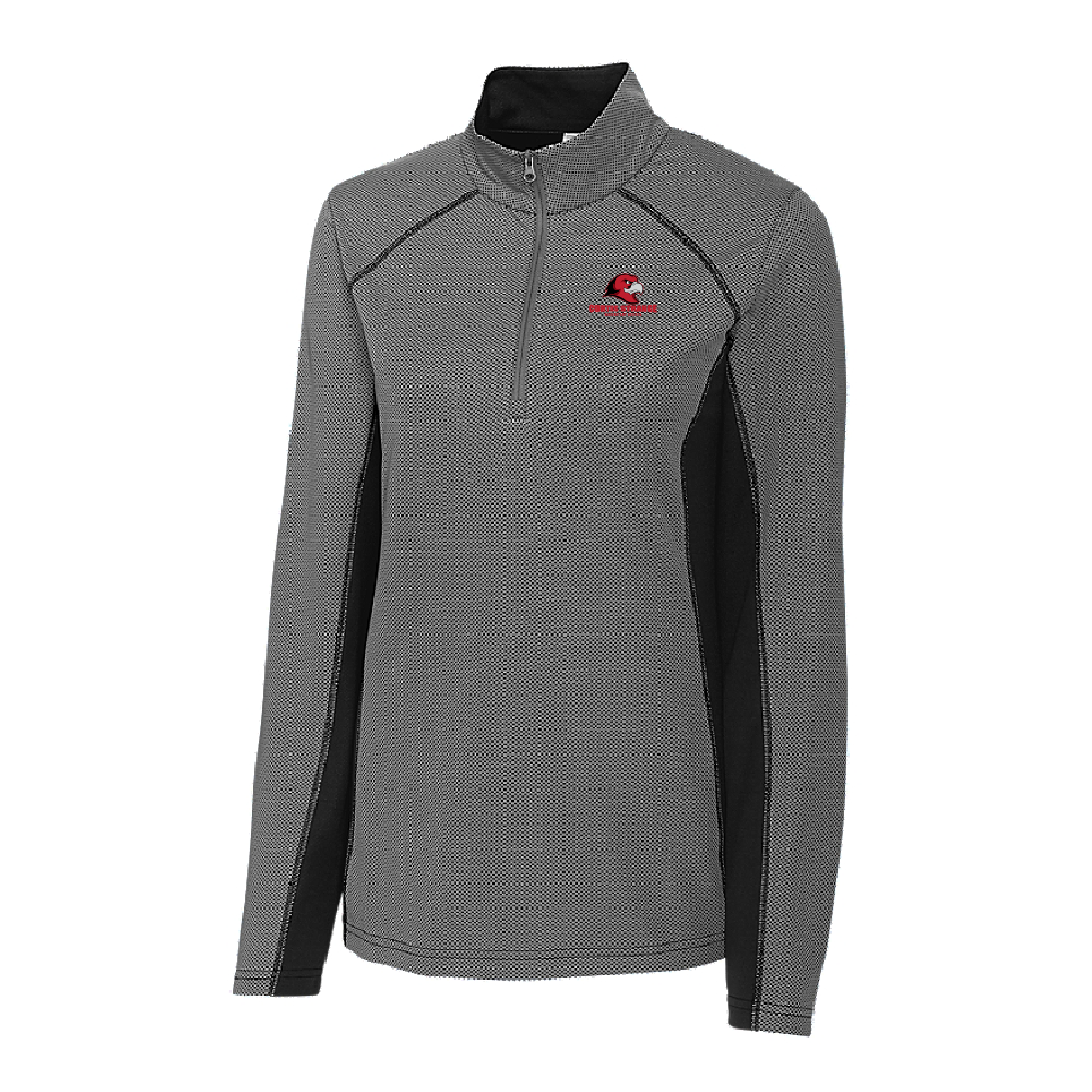 Curtis Strange Ladies Half Zip Colorblock Tech Pullover