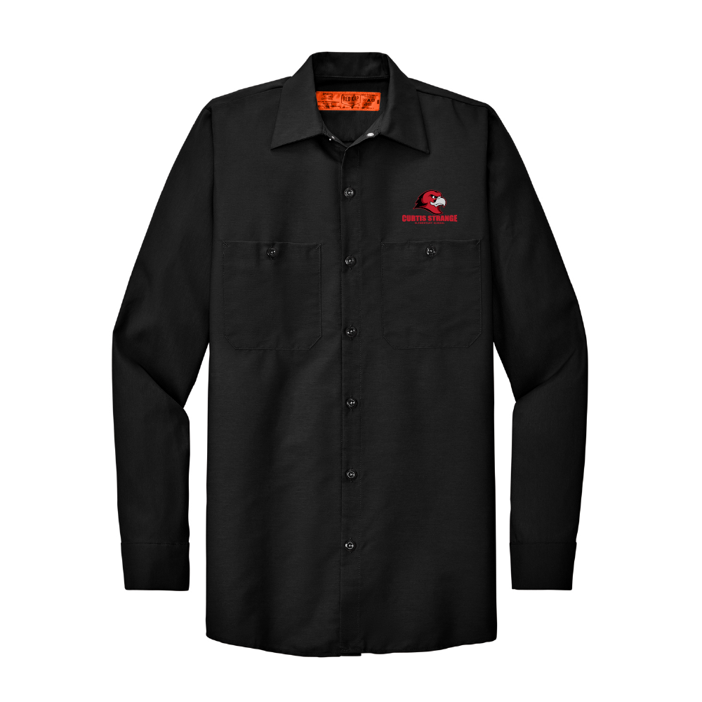 Curtis Strange Long Sleeve Shop Shirt (2 colors)