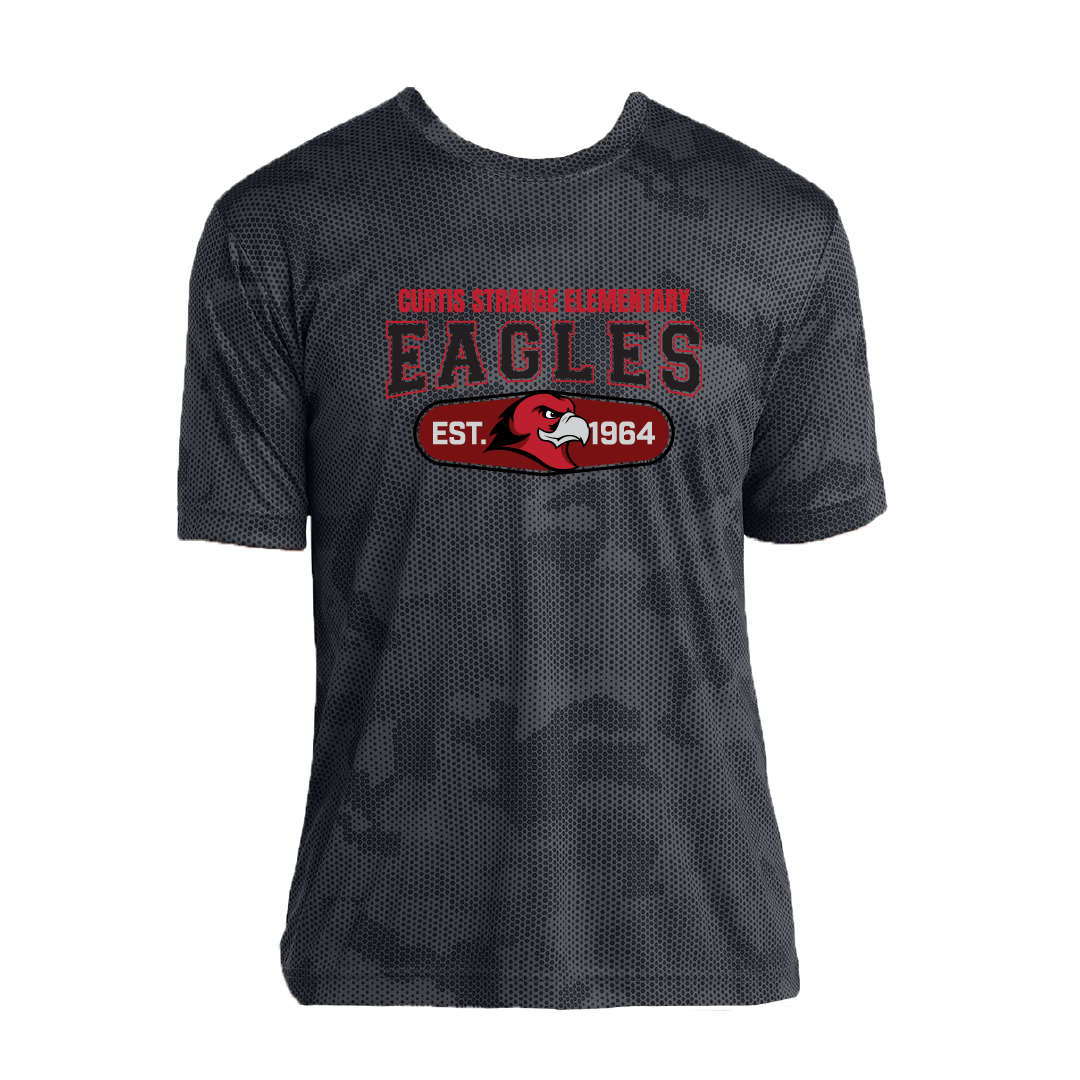Curtis Strange Eagles Original YOUTH CamoHex Tee