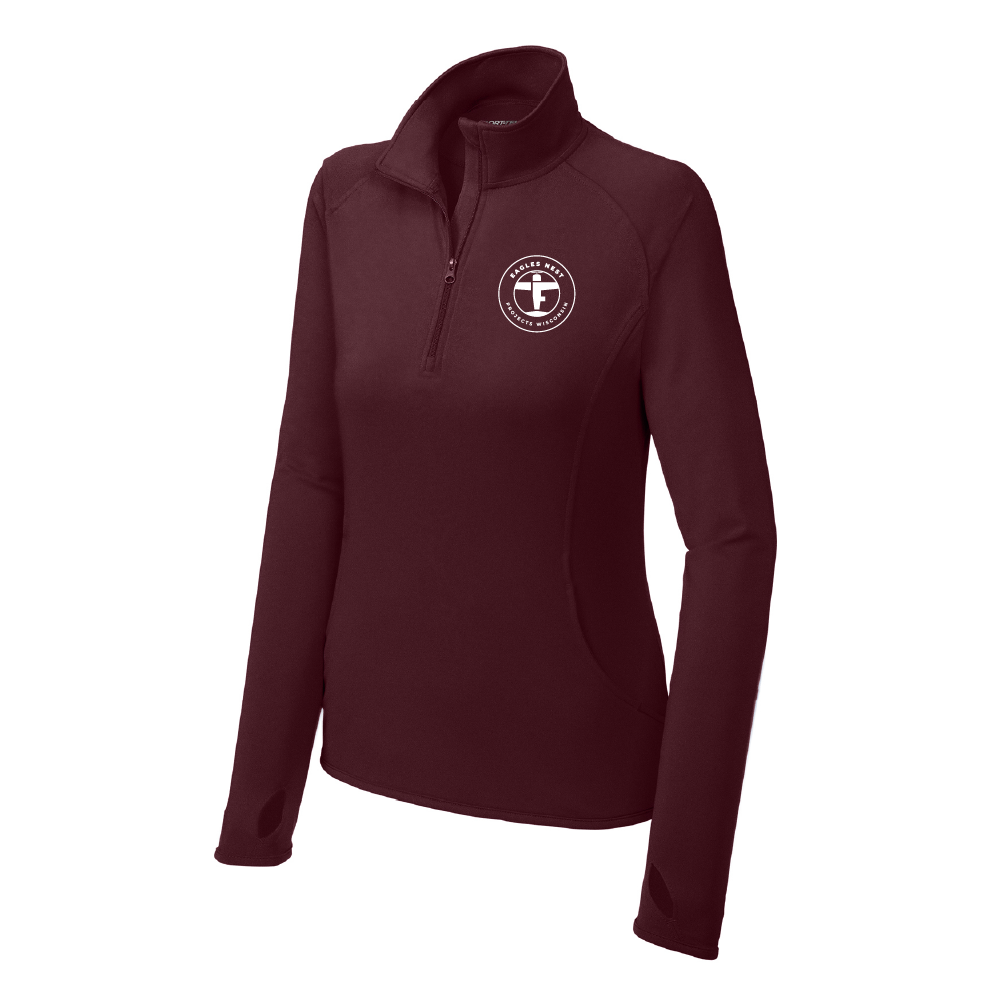 Eagles Nest Projects WI Ladies Performance 1/4 Zip (3 Colors)