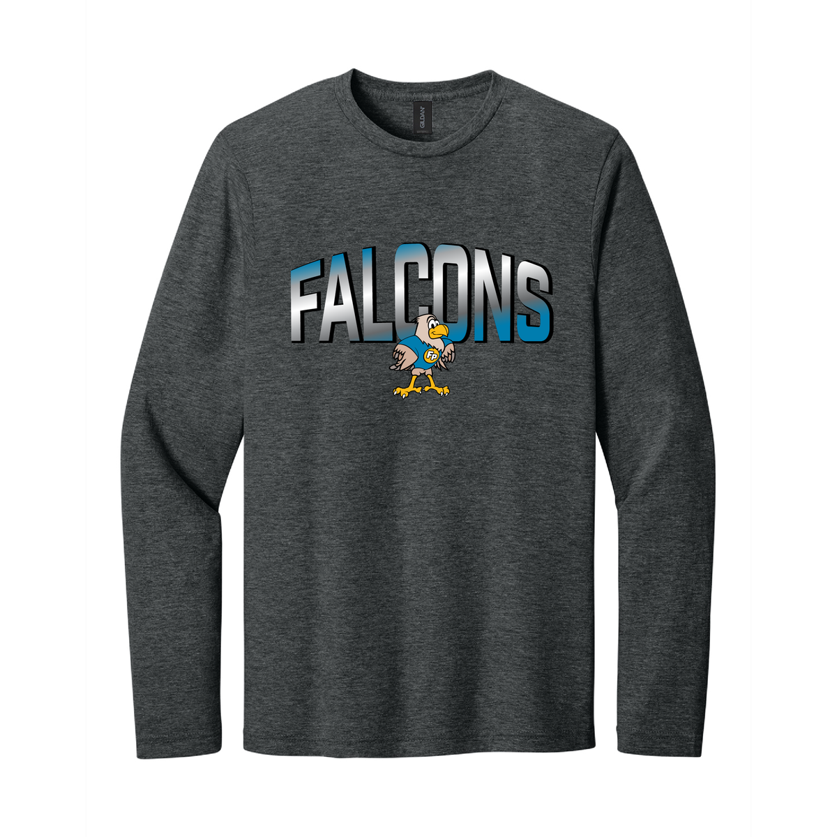 Forest Park Falcons Adult Softstyle Long Sleeve Tee