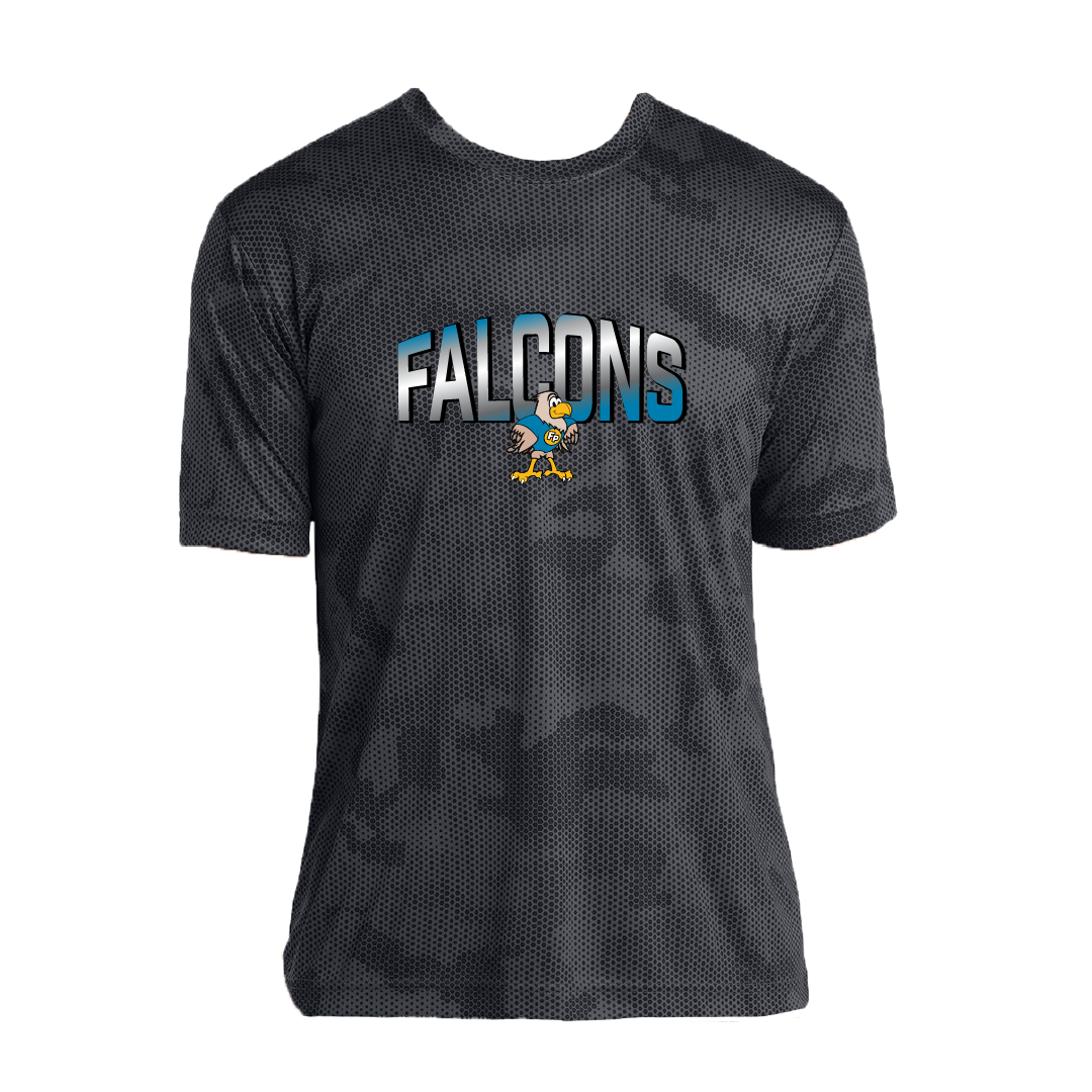 Forest Park Falcons Adult CamoHex Tee