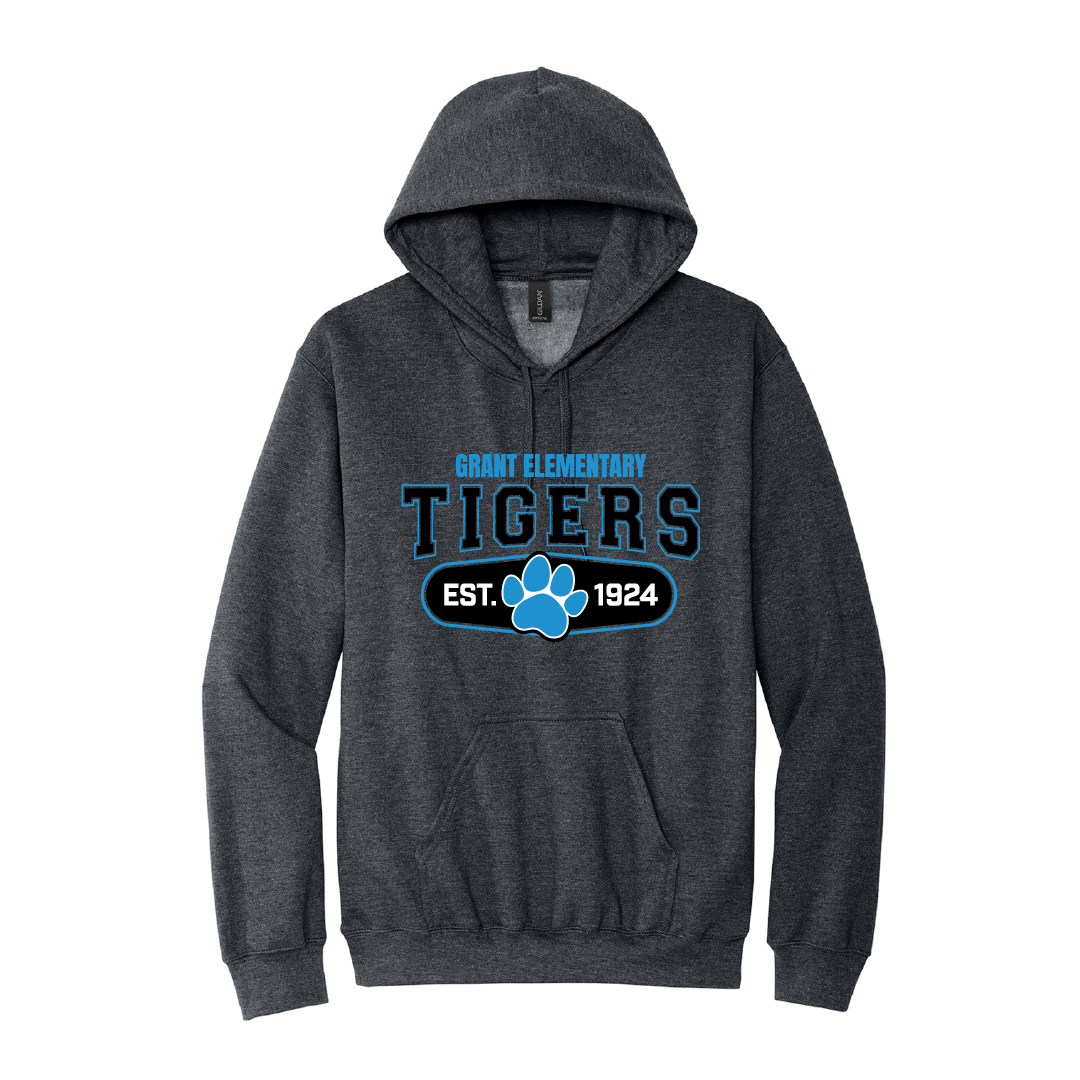 Grant Tigers Original Adult Softstyle Hoodie