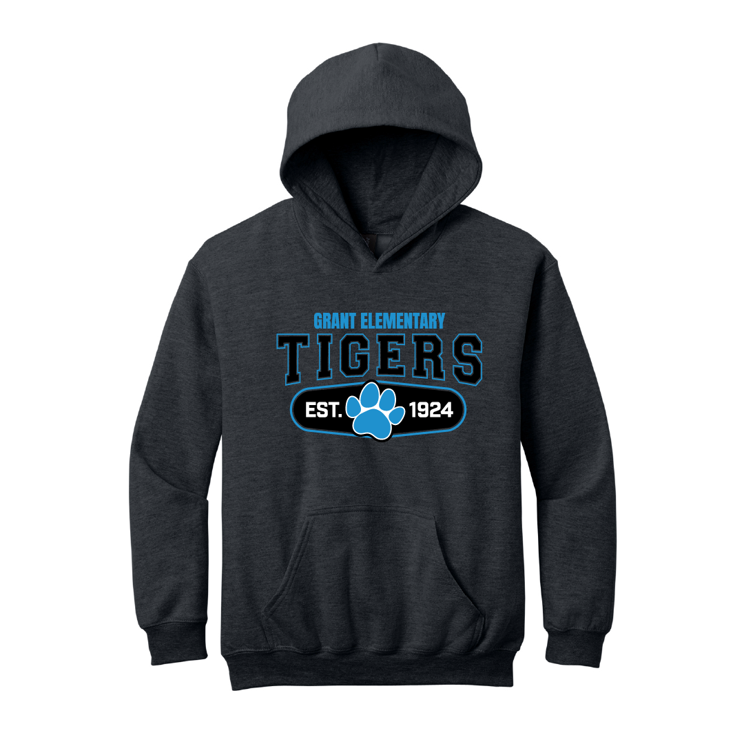 Grant Tigers Original YOUTH Softstyle Hoodie
