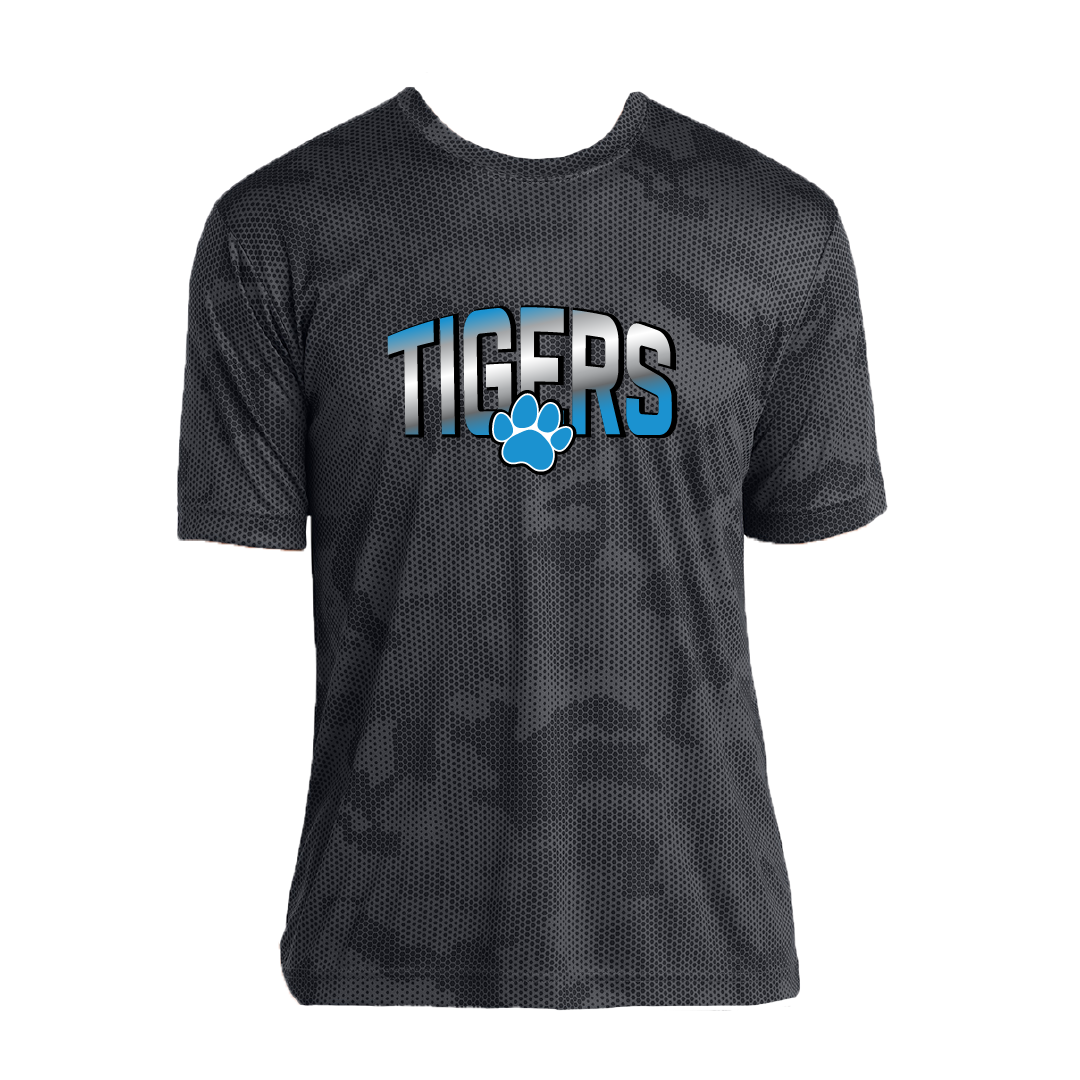 Grant Tigers Adult CamoHex Tee