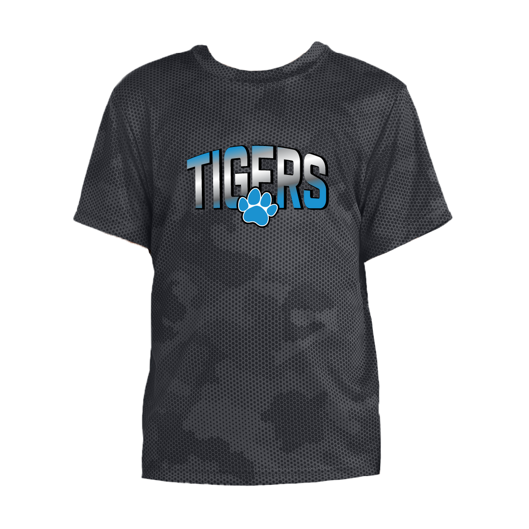 Grant Tigers YOUTH CamoHex Tee