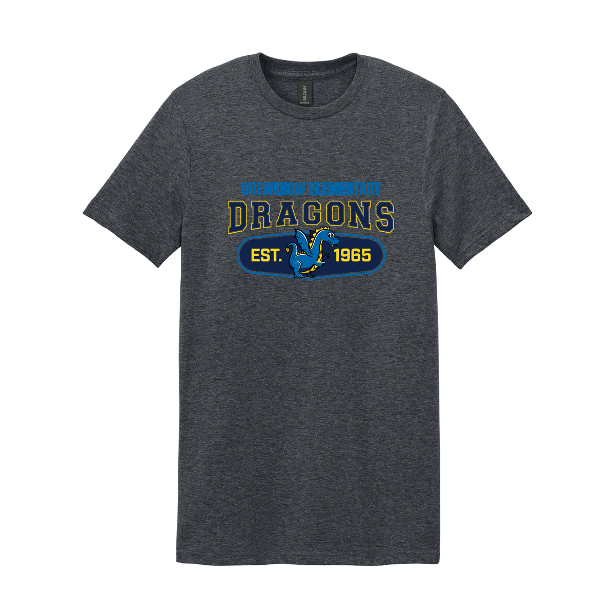 Grewenow Dragons Original Adult Softstyle Tee
