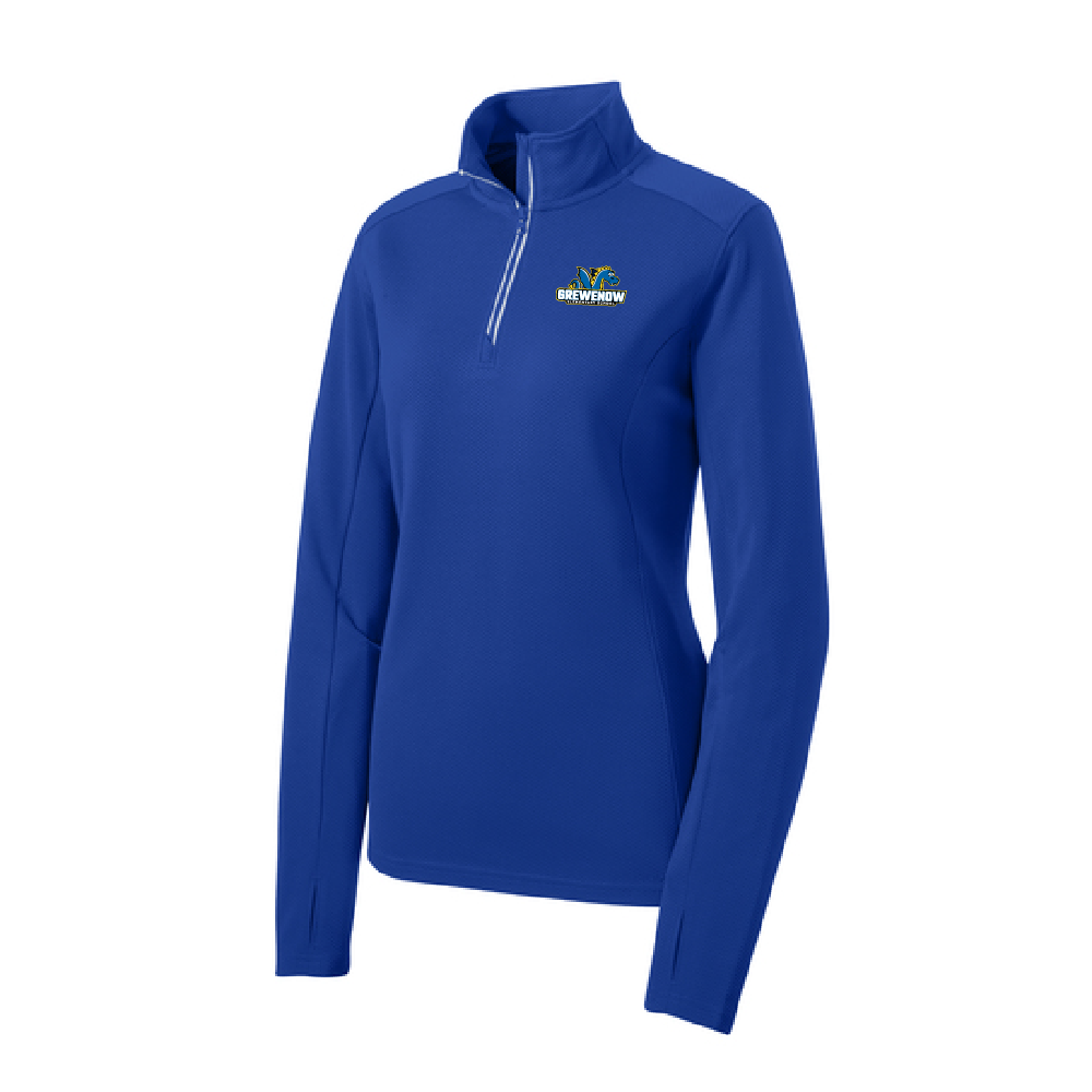 Grewenow Ladies Textured ¼ Zip